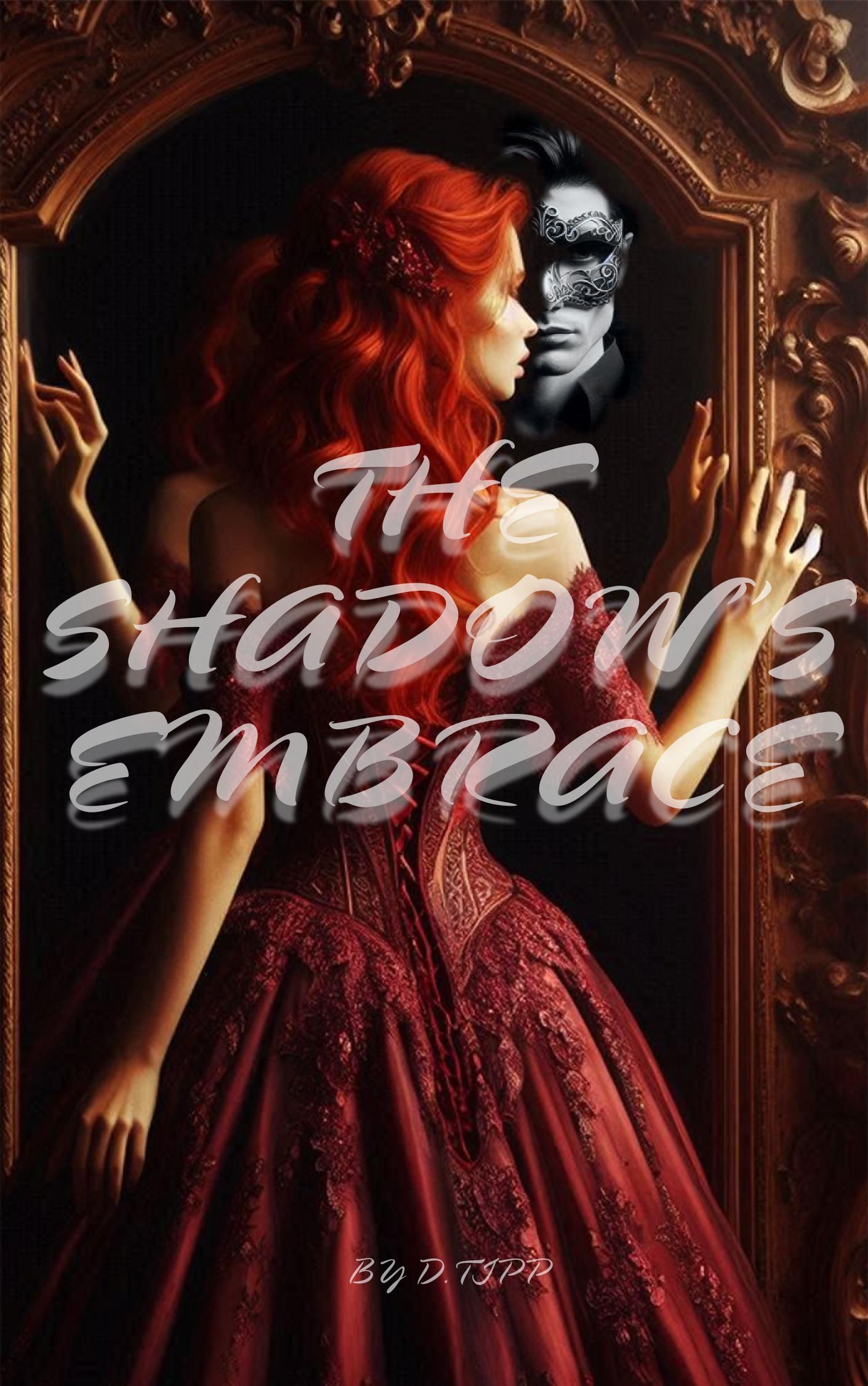 The Shadow's Embrace book cover design - Paranormal romance