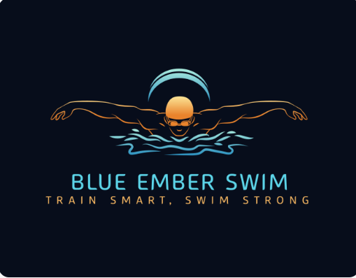 Blue Ember Swim - Swim lessons and aqua fitness website showing class schedule and registration